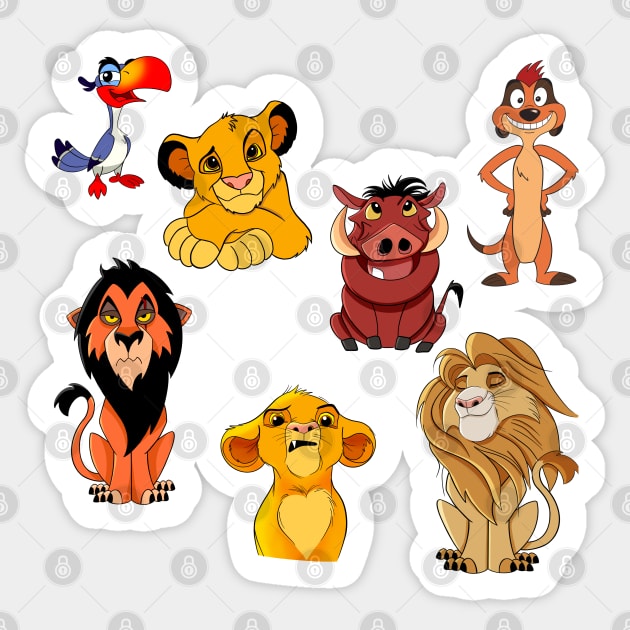 Lion cheap king characters